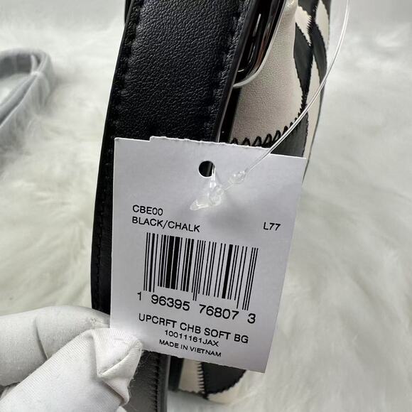 Coach Alter Ego Shoulder Bag In Checkerboard Upcrafted Leather Coachtopia CBE00 - Picture 5 of 9